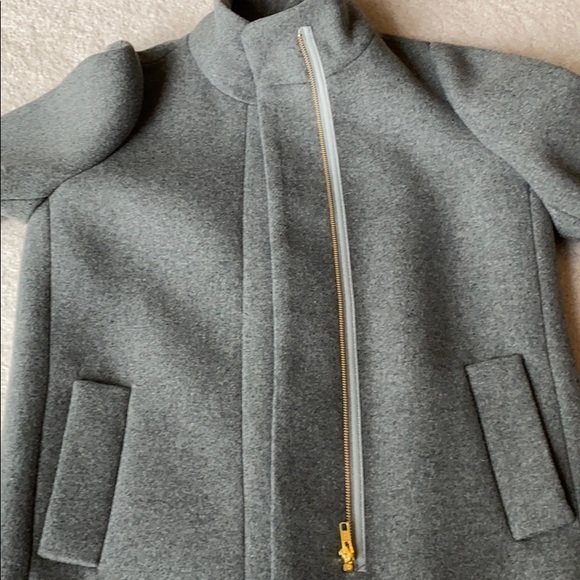 Warm, wool 3/4 length petite coat - Picture 7 of 8